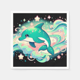 Elegante Dolphin Baby-Dusche Serviette