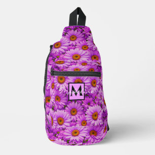 Elegante dunkelrosa Magenta Crossbody Bag