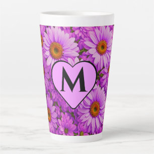 Elegante dunkelrosa Magenta Milchtasse