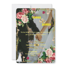 Elegante Editable Wedding Invite Card