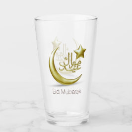 Elegante Eid Mubarak Glas