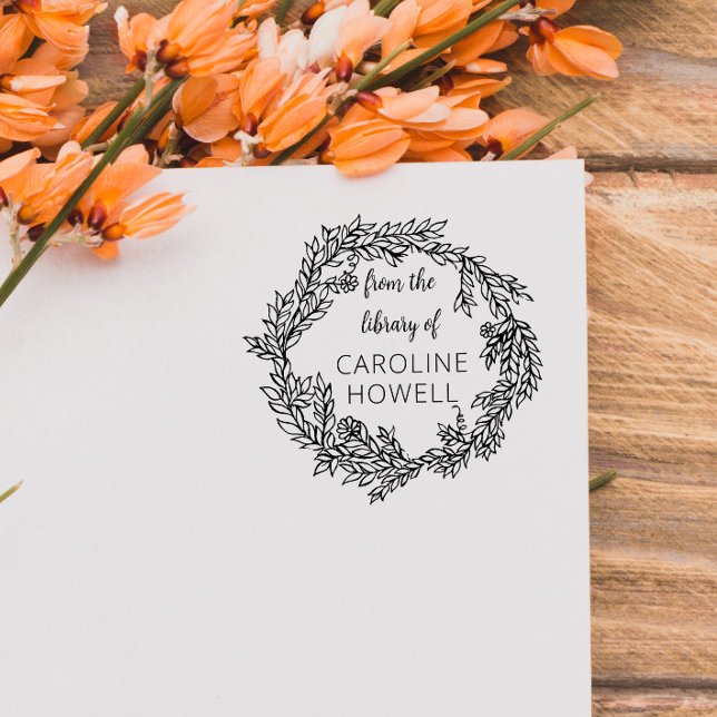 Elegante, einfache Blätter aus der Bibliothek des  Permastempel (Von Creator hochgeladen)