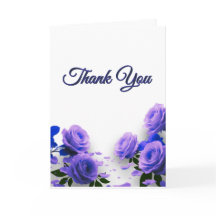 Elegante einfache blaue Rosen - Love is in Bloom H