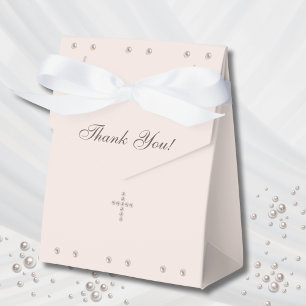 Elegante einfache christliche Taufe Geschenkschachtel