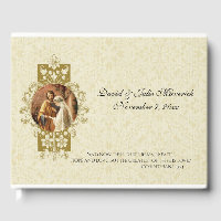 Elegante einfache katholische Hochzeit Traditionel