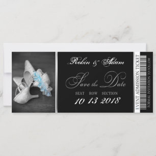 Elegante einladen save the date