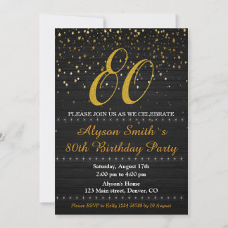 Elegante Einladung zum Geburtstag Erwachsene einla