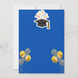 Elegante Einladung zur Abschlussfeier