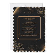 Elegante Einladung zur Hochzeit - Classic & Timele