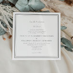Elegante Einladung zur Hochzeit - Hintergrund zum<br><div class="desc">Sie können die Hintergrundfarbe auf alles ändern,  was Sie wünschen.. Klicken Sie auf "Anpassen",  dann auf "Bearbeiten" und "Hintergrund".</div>