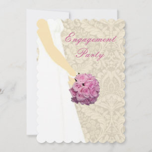 Elegante Einladung zur Hochzeitsfeier