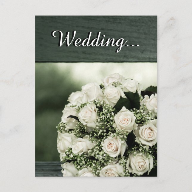 Elegante Einladungen für Hochzeiten (Vorderseite)