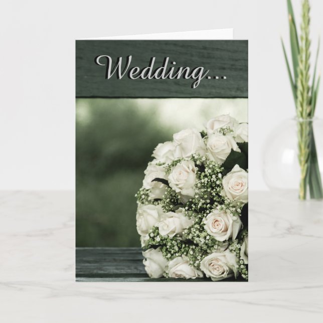 Elegante Einladungen für Hochzeiten (Vorderseite)