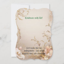 Elegante Einladungskarte