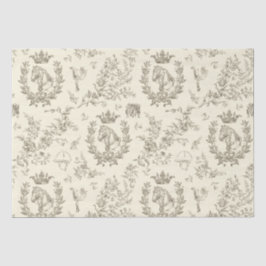 Elegante Elegante Chic Beige Cream Reitschiff Seidenpapier