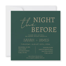 Elegante Emerald Green Probe Dinner Hochzeit