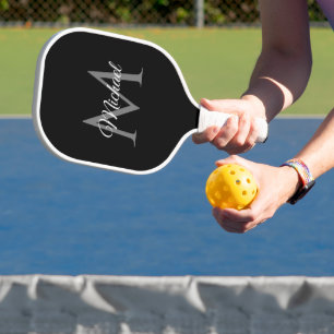 Elegante Entwurfsvorlage für den doppelseitigen Mo Pickleball Schläger