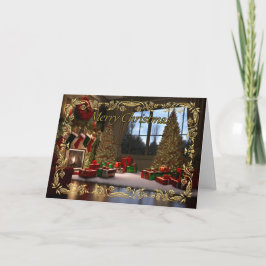 Elegante Erinnerungen Weihnachtskarte Karte