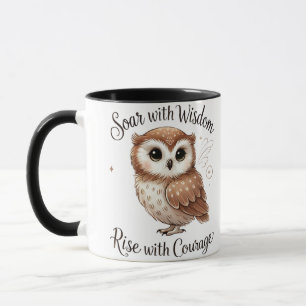 Élégante et attrayante chouette Conception Mug