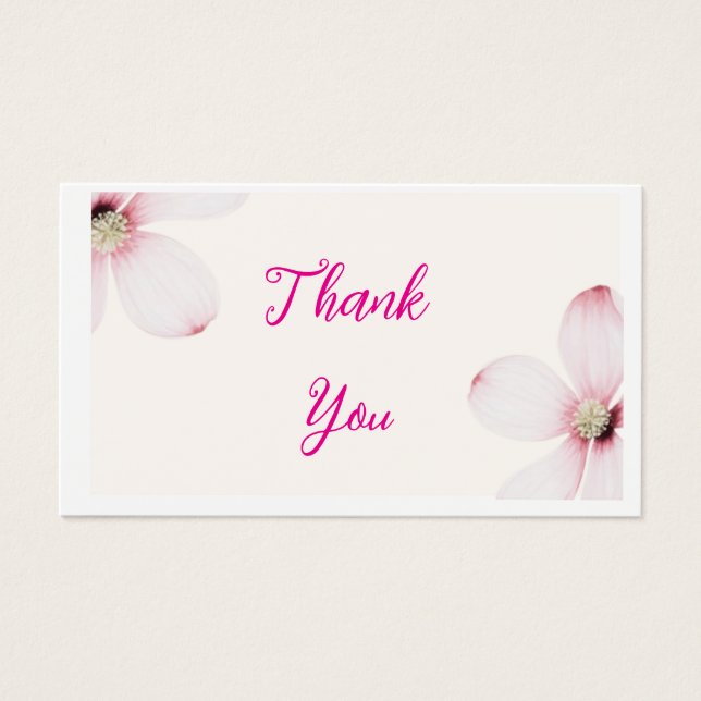 Élégante étiquette cadeau Mariage Floral (Devant)