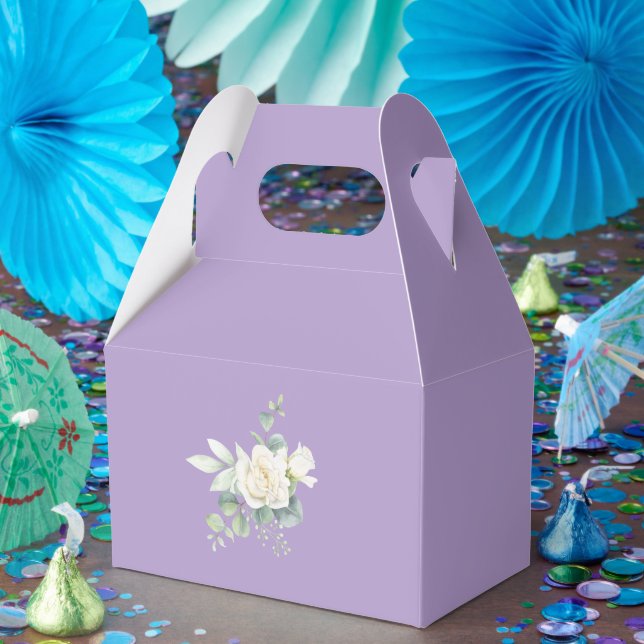 Elegante eucalyptus botanische Sommerhochzeit Geschenkschachtel (Party)