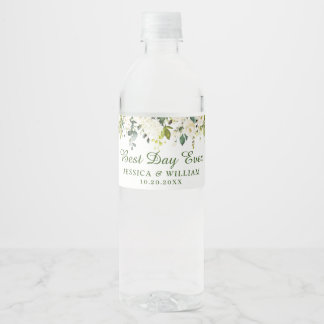 Elegante Eucalyptus White Roses Floral Wedding
