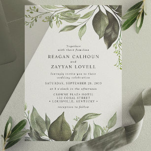 Elegante Eukalyptus-Blätter Moderne Hochzeiten
