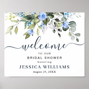 Elegante Eukalyptus-BRIDAL-SHOWER-Einladung Poster