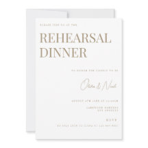 Elegante Eukalyptus White Probe Dinner Card