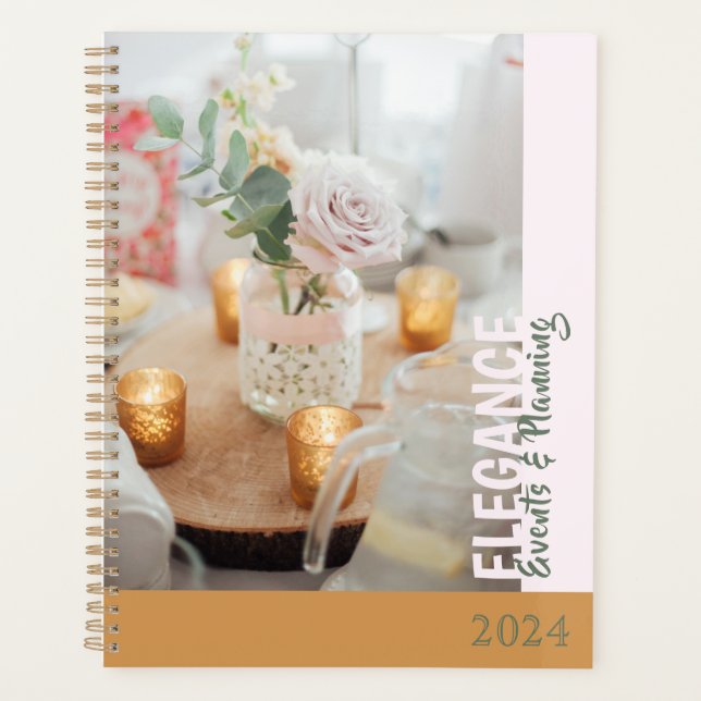 Elegante Events & Planer (Vorderseite)
