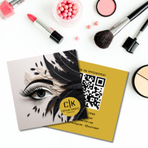 Elegante Eye Feathers Black Gold Makeup MUA