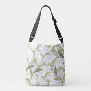 Elegante Falling Blätter NatureDesign Tote Bag Tragetaschen Mit Langen Trägern