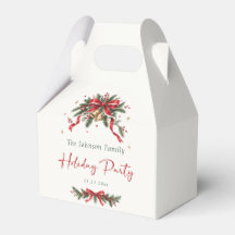 Elegante Familienfeier zur Weihnachtszeit