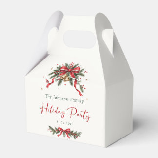 Elegante Familienfeier zur Weihnachtszeit Geschenkschachtel