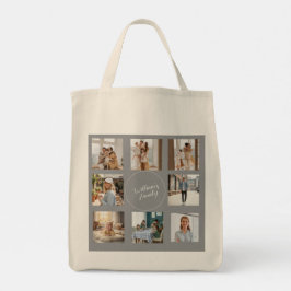 Elegante Familienfoto individuell gestaltete Tote Tragetasche