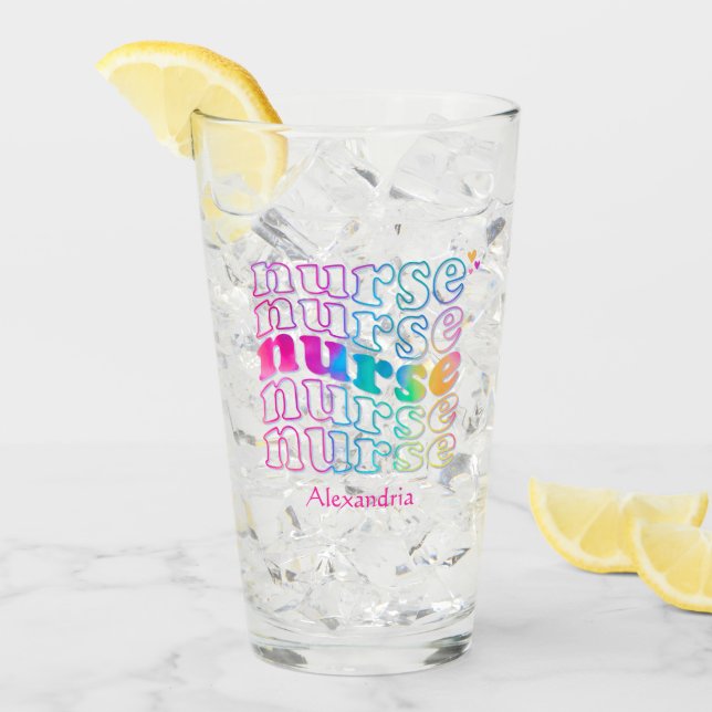 Elegante Farbe der Krankenschwester Glas (Vorderseite Ice)