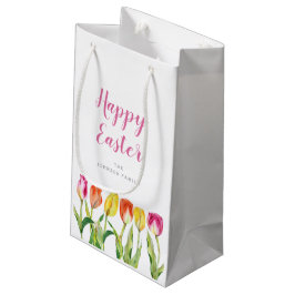 Elegante Farben Blumen Kleine Geschenktüte