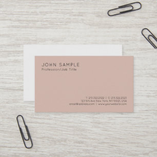 Elegante Farben Professioneller Minimalistischer E Visitenkarte