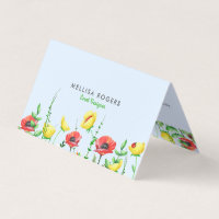 Elegante farbenfrohe Frühlingsblumen - Grenze 3