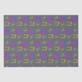 Elegante farbenfrohe Schneidemaschine Seidenpapier