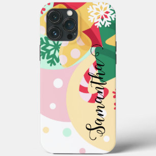 Elegante, farbenfrohe Weihnachtsgebräuche Case-Mate iPhone Hülle