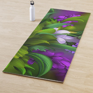 Elegante farbenfrohe Yoga-Matte Yogamatte