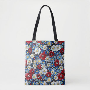 Elegante Farbige Stylische Chic Moderne Florale Tasche