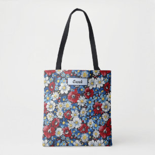 Elegante Farbige Stylische Chic Moderne Florale Tasche