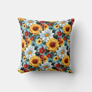 Elegante Farbige Stylische Romantische Florale Chi Kissen