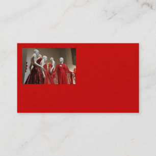 Elegante Fashion Business Card Visitenkarte