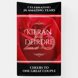 Elegante Feier zum 26. Rose Banner