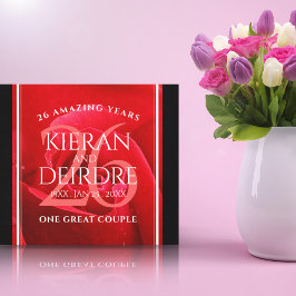 Elegante Feier zum 26. Rose Leinwanddruck