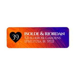 Elegante Feier zum 39. Geburtstag der Hochzeit