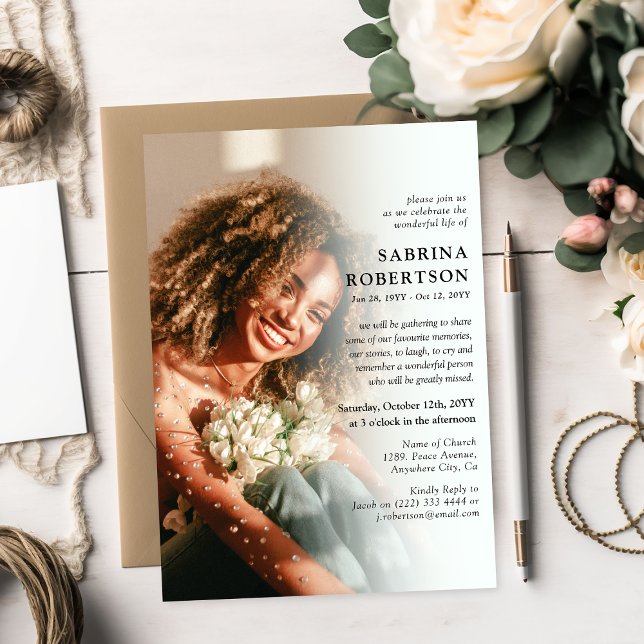 Elegante Feier zum Foto des Lebens Einladung (Von Creator hochgeladen)